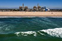 FILE - The AES Huntington Beach power plant along Pacific Coast Highway in Huntington Beach, Ca ...