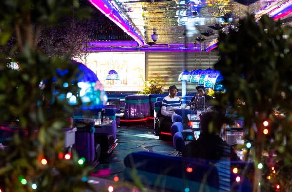 People dine at Peppermill on Wednesday, Dec. 14, 2022, in Las Vegas. The famed restaurant celeb ...