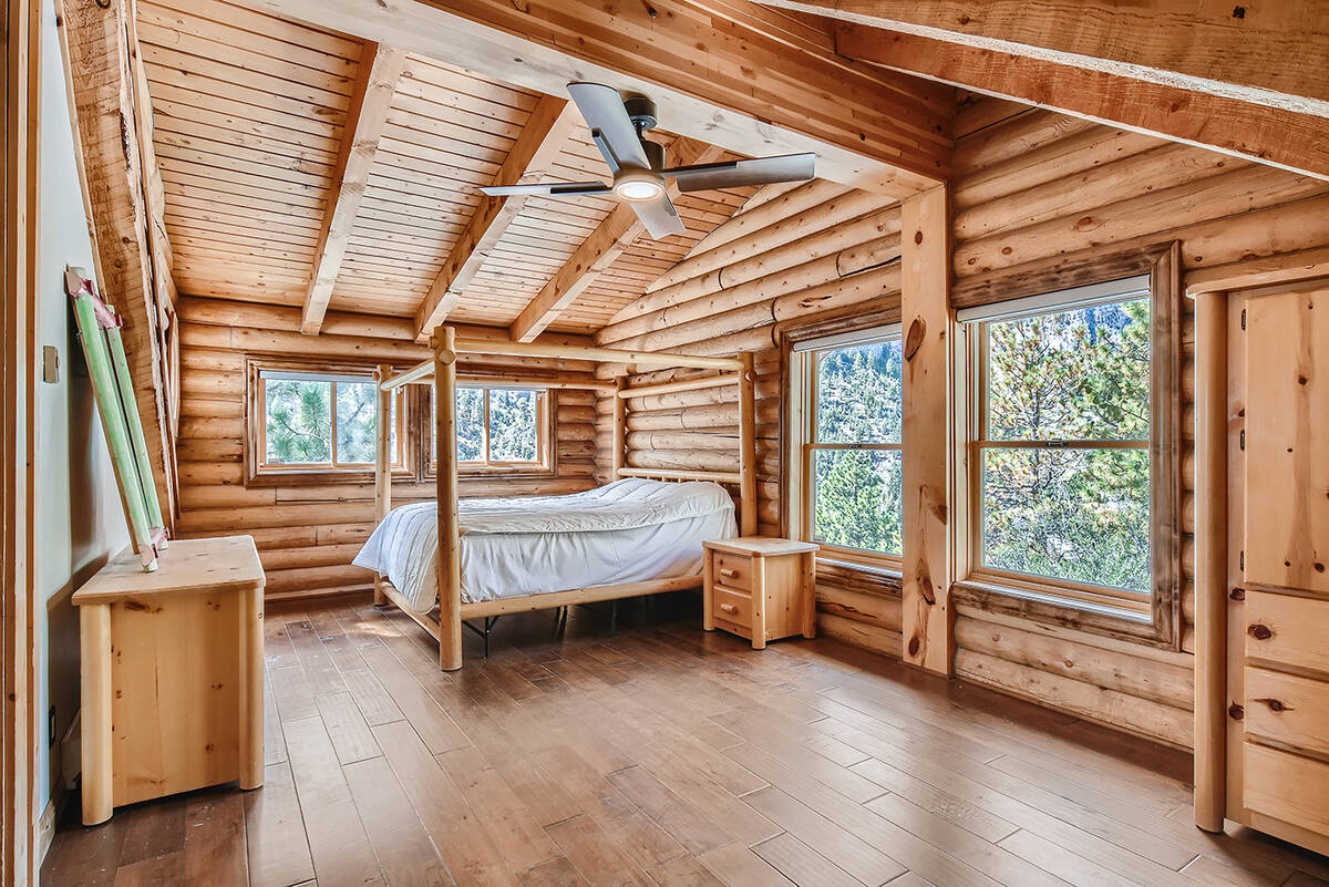 The master bedroom. (Mt. Charleston Realty)