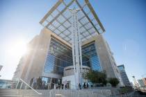 The Lloyd D. George Federal Courthouse in Las Vegas. (Las Vegas Review-Journal)