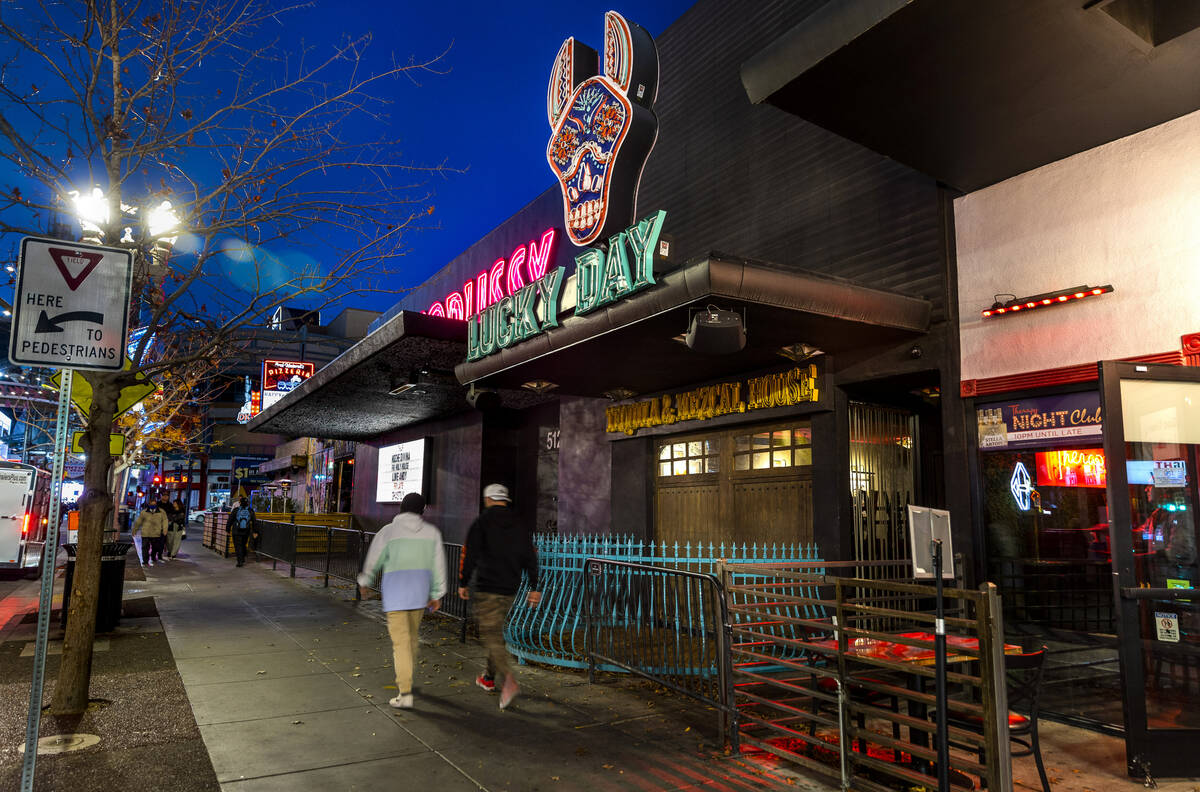 Lucky Day is the former location of the Vanguard Lounge, at 516 E. Fremont, where a man was fat ...