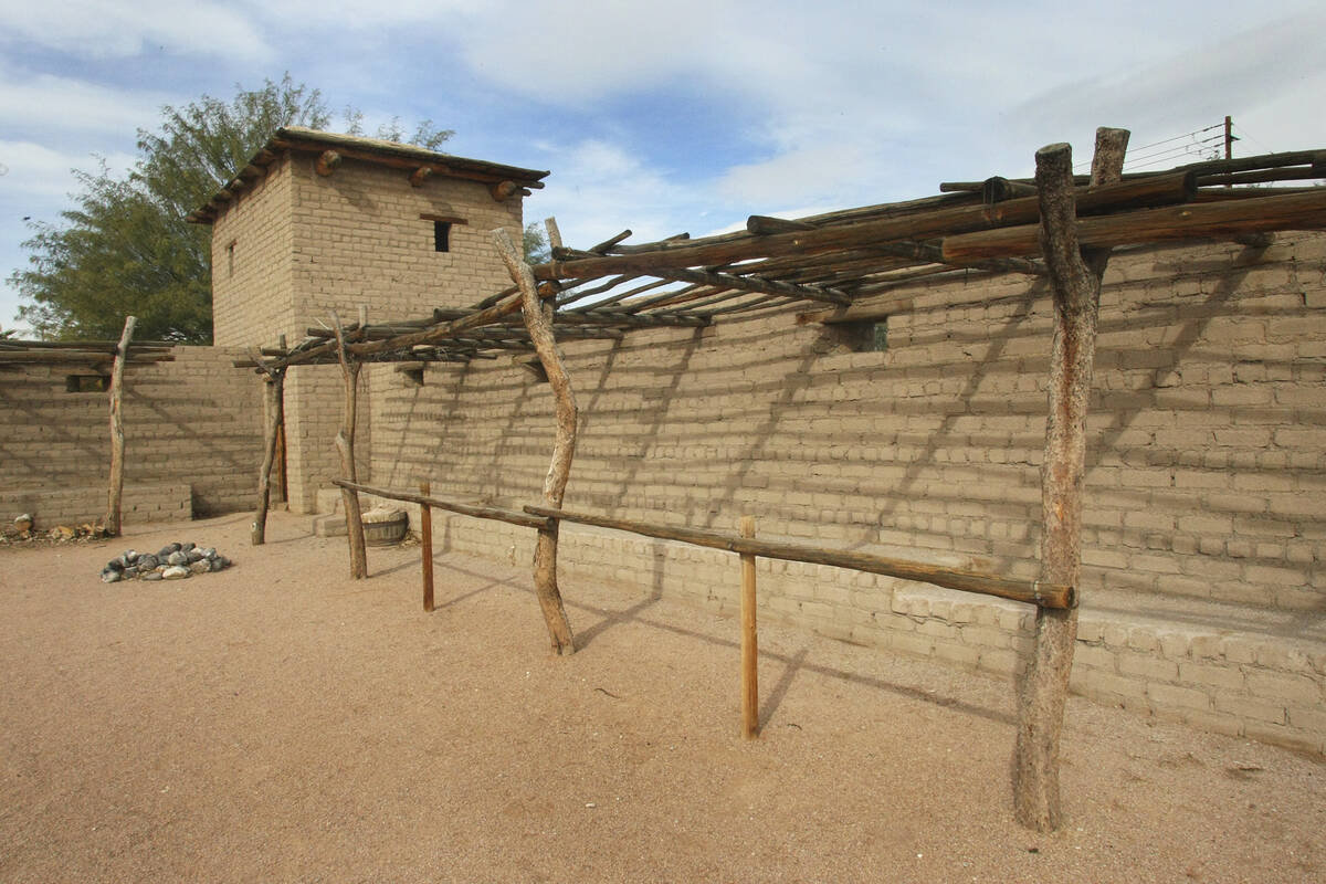 The Old Las Vegas Mormon Fort is shown on Friday, Feb. 13, 2009, in Las Vegas. (Gary Thompson/L ...