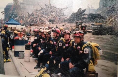 Captain Dennis Snider, who spent three decades with the Clark County Fire Department, is shown ...