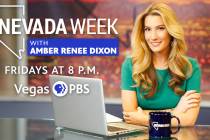 Amber Renee Dixon, host of "Nevada Week," is shown in a promotional photo. (Vegas PBS)