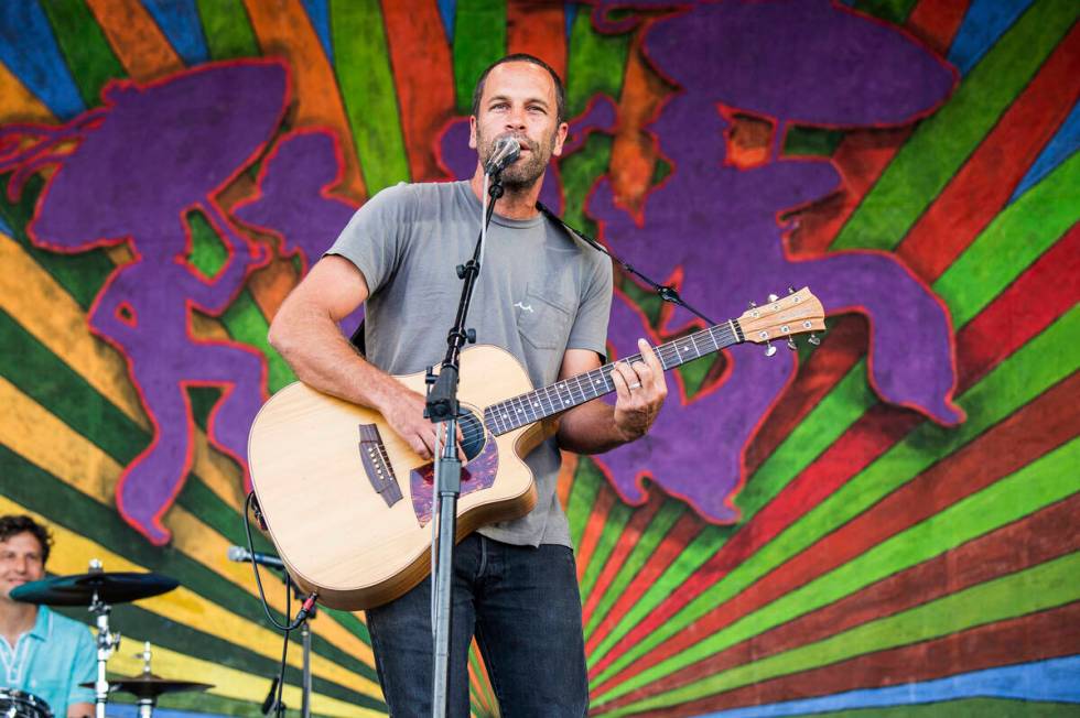 Jack Johnson performs at the New Orleans Jazz and Heritage Festival on Saturday, April 28, 2018 ...