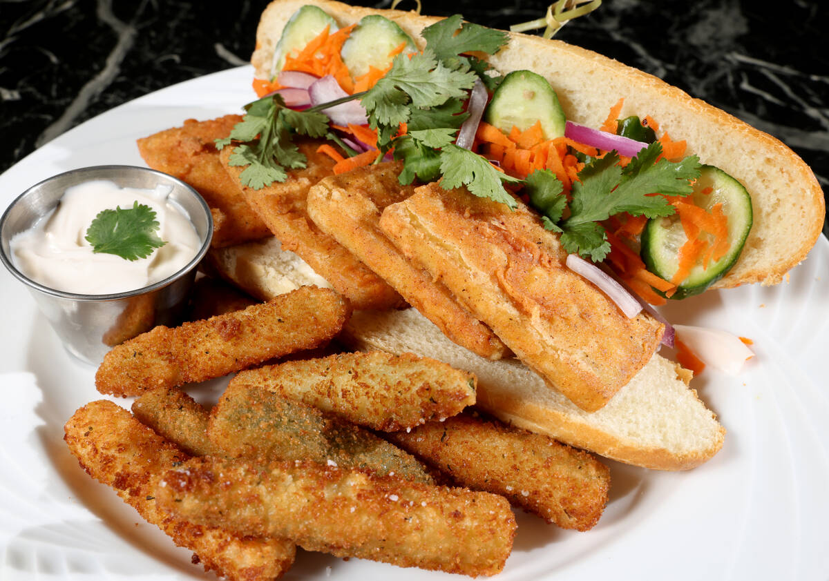 Viv’s Banh Mi at Zenaida's Cafe on East Tropicana Avenue in Las Vegas Thursday, Feb. 2, ...