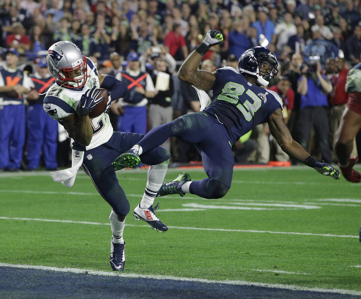 FILE - In this Feb. 1, 2015, file photo, New England Patriots cornerback Malcolm Butler (21) in ...