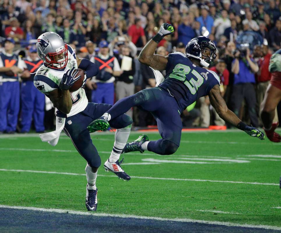 FILE - In this Feb. 1, 2015, file photo, New England Patriots cornerback Malcolm Butler (21) in ...