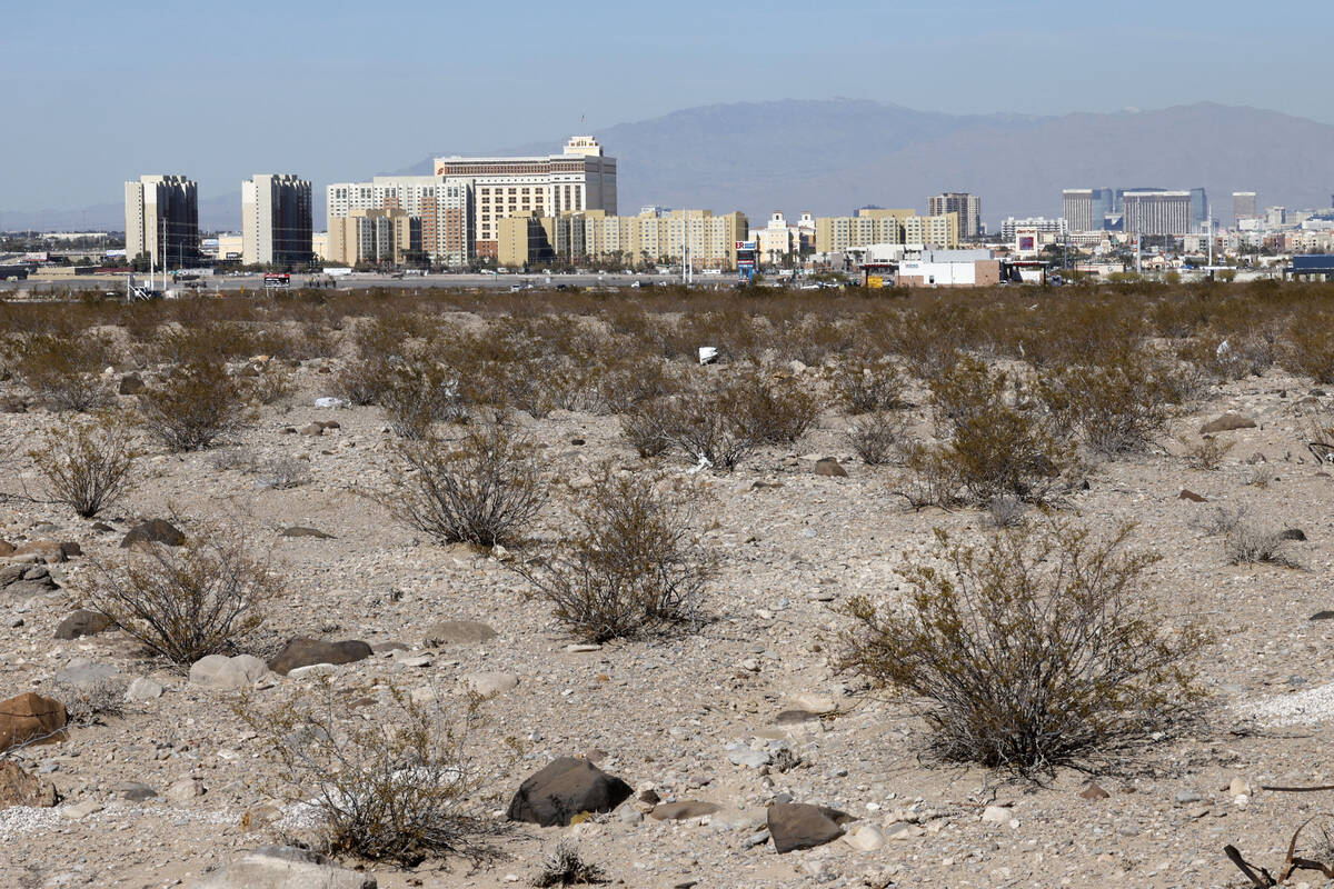 A piece of land, where a new apartment complex is slated to be built, is seen at the southeast ...