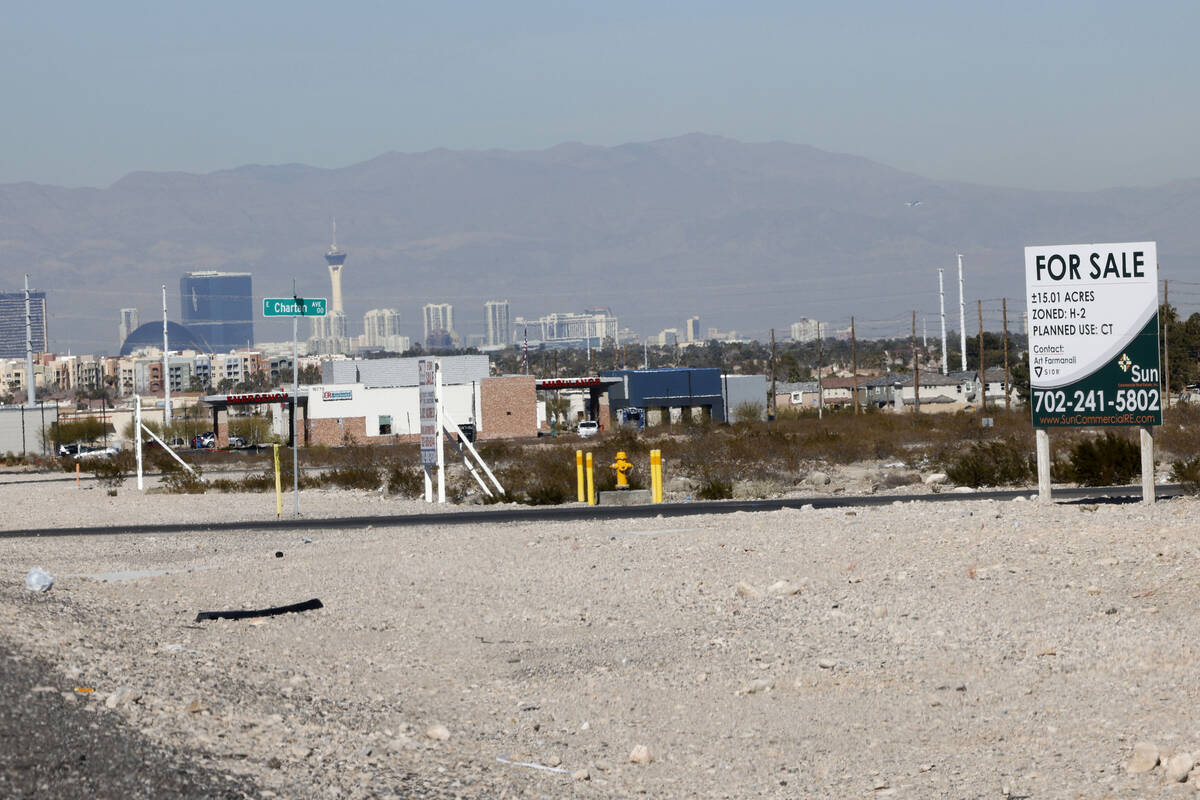 A piece of land, where a new apartment complex is slated to be built, is seen at the southeast ...