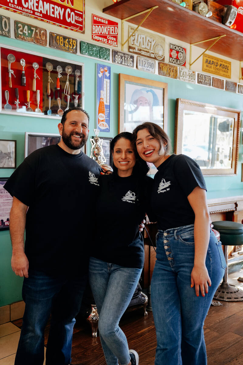 The Zayon family of Nielsen's Frozen Custard, a local Las Vegas purveyor set to go into the Eat ...