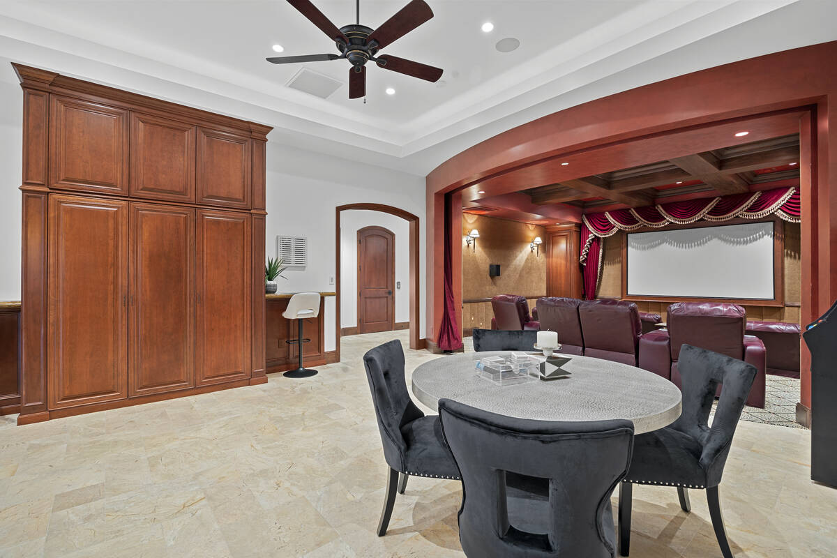 A luxury house in Las Vegas' Summerlin community, seen here, is on the market for $6.5 million. ...