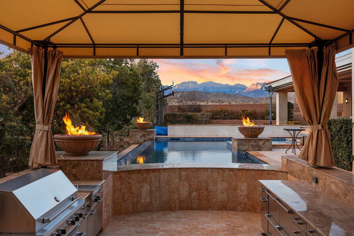 A luxury house in Las Vegas' Summerlin community, seen here, is on the market for $6.5 million. ...