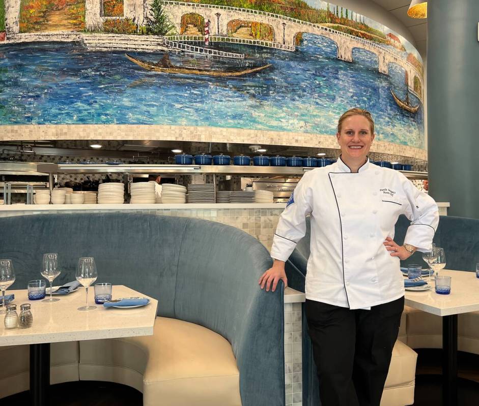 Chef Paula Smagacz leads the kitchen at Spiedini Fiamma Italian Bistro in JW Marriott-Rampart C ...