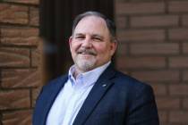 David Flippo poses for a portrait at the Review-Journal offices in Las Vegas, Monday, Feb. 13, ...