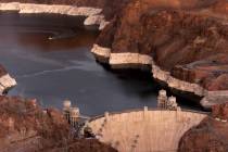 The water level at Lake Mead in 2002. (Review-Journal file)