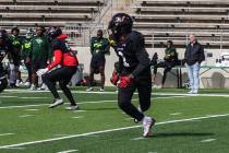 Vegas Vipers defensive back Mister Harriel is shown at practice. Photo courtesy of the Vegas Vi ...