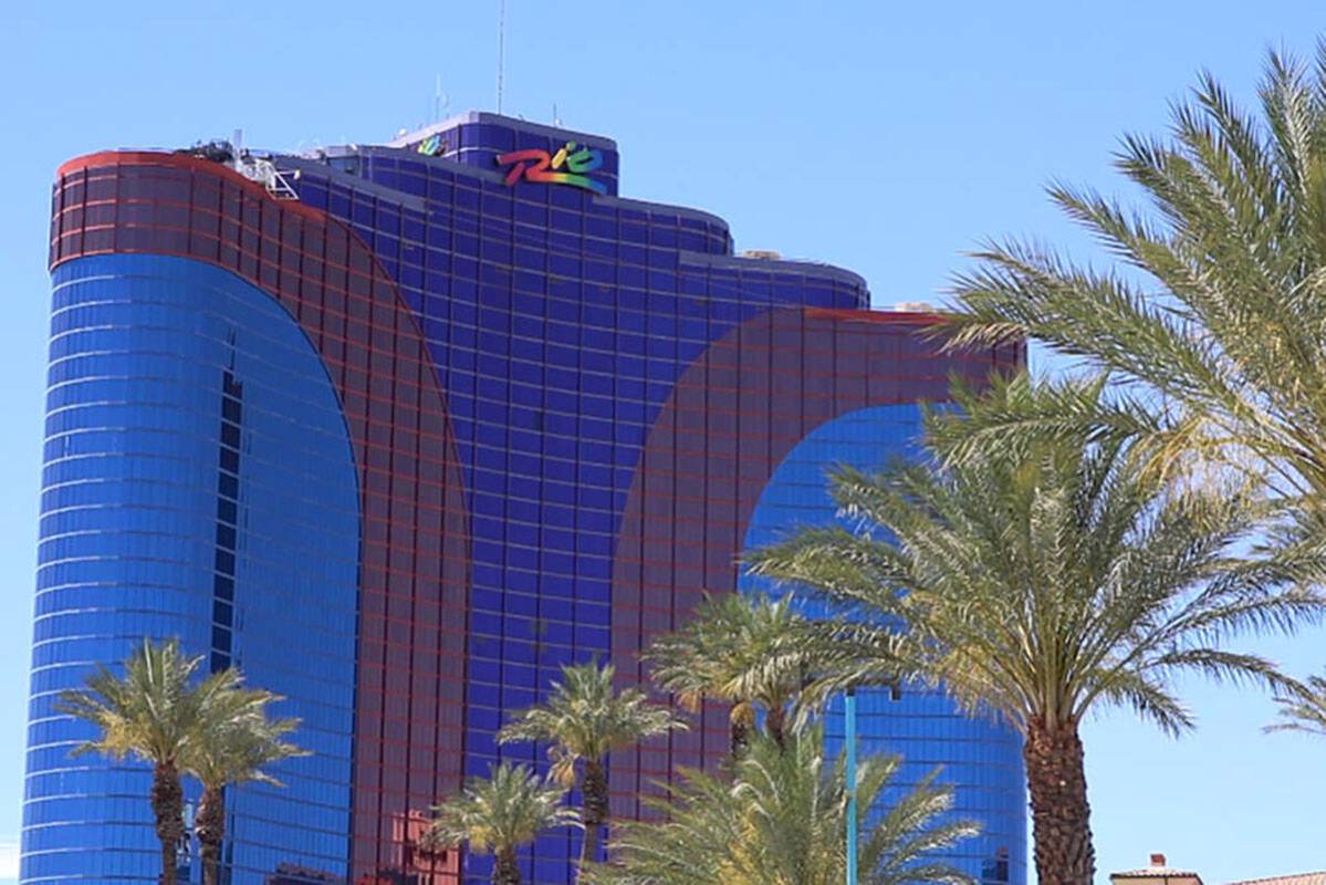 The exterior of the Rio hotel-casino seen in 2017 in Las Vegas. (Las Vegas Review-Journal)