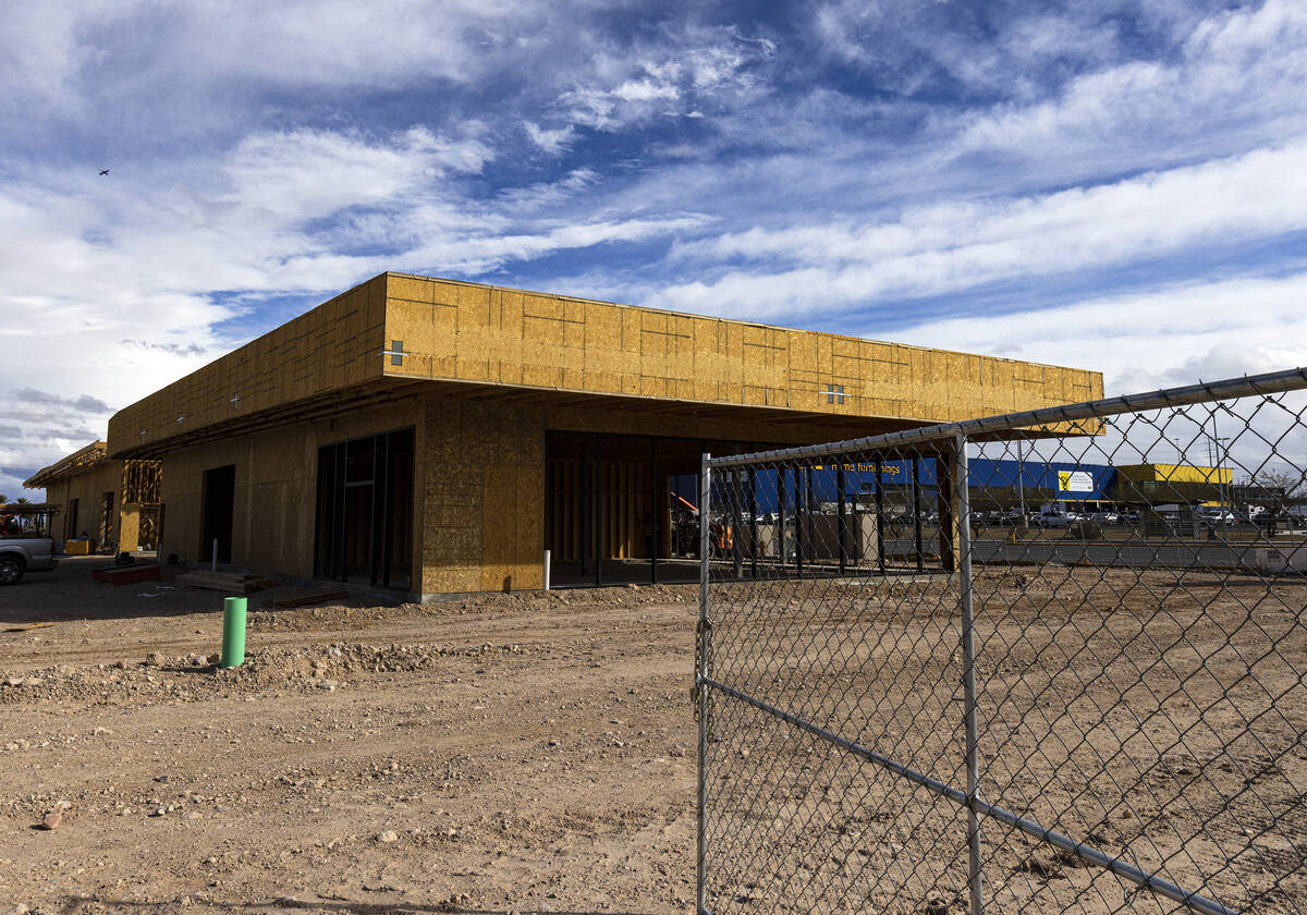 The construction site of The Bend, a long-planned retail complex by developer J Dapper at 8670 ...