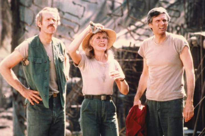 Mike Farrell as Captain B.J. Hunnicutt, Loretta Swit as Margaret "Hot Lips" Houlihan, and Alan ...