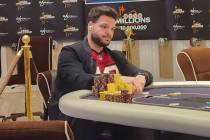 Michael Rossitto of Las Vegas won the $3,500 buy-in Wynn Millions No-limit Hold'em Main Event o ...