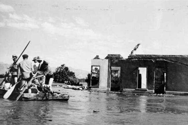 Historic photo of St. Thomas from the 1930s. (Courtesy of National Park Service)