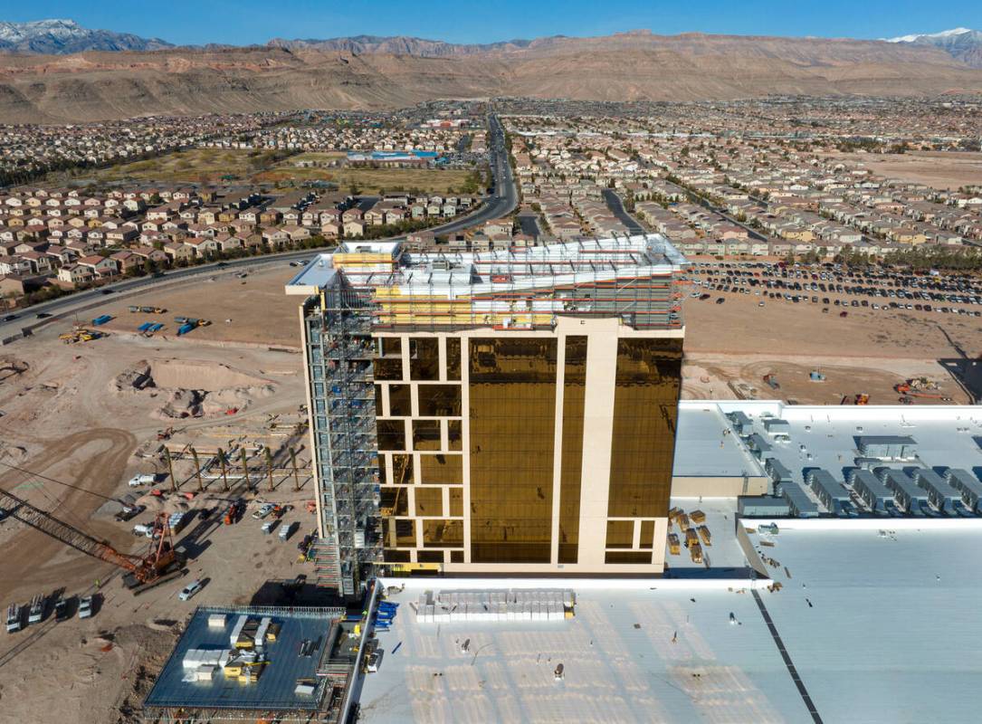 Construction work is underway on Station Casinos' Durango resort project in the southwest valle ...