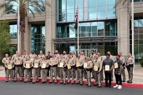 Honorees for LVMPD's Commendation Ceremony - March 29, 2023.