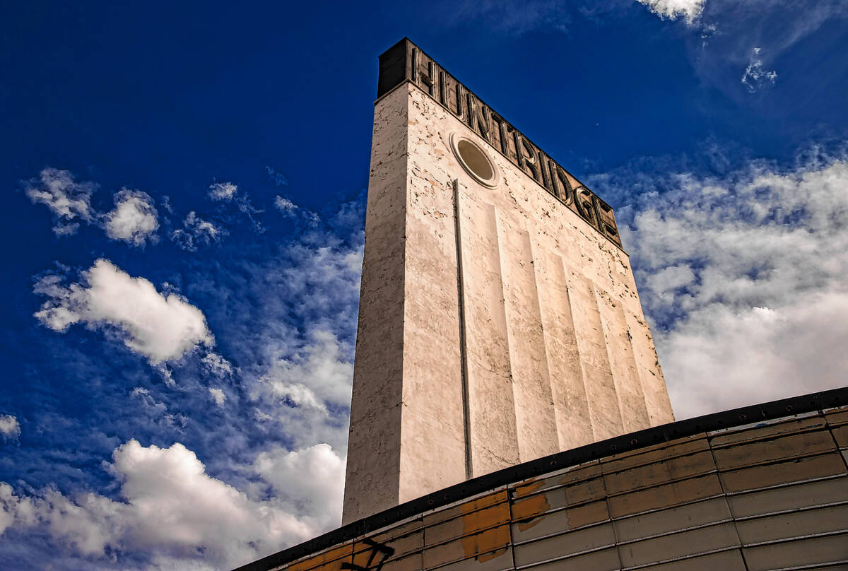 The Huntridge Theater is seen the day after Dapper Companies founder and developer J Dapper clo ...