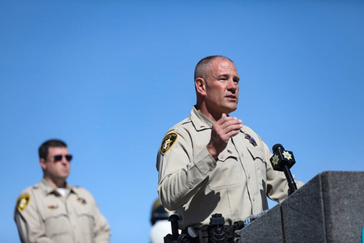 Metropolitan Police Department Lt. Daryl Rhoads addresses media in front of the safety transver ...