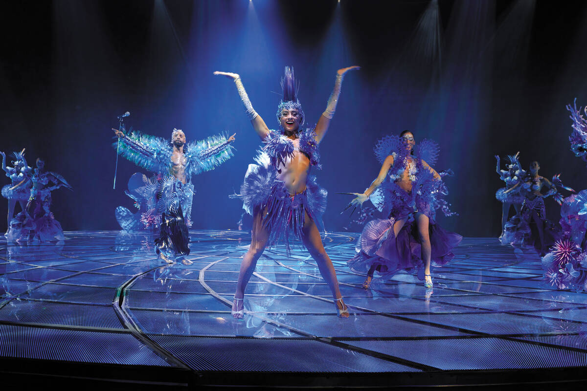 A scene from "Awakening," a lavish show at Wynn Las Vegas. (Wynn Las Vegas)