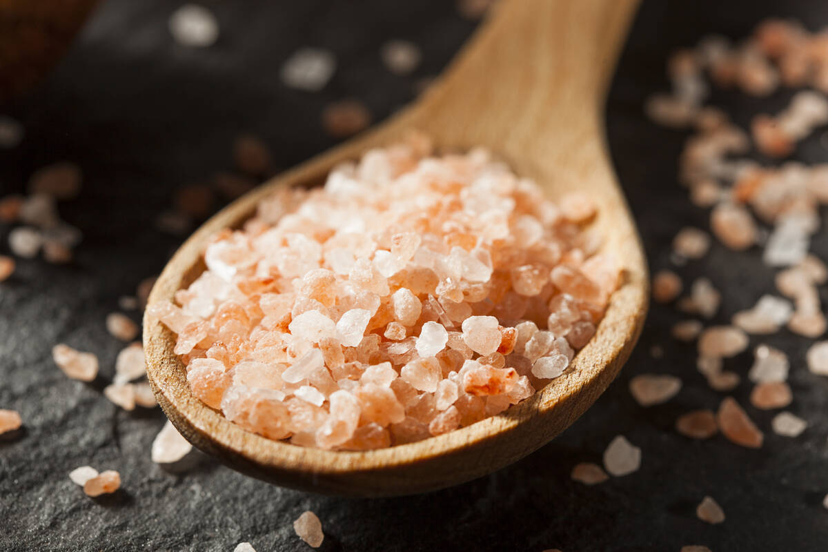 Himalayan sea salt has a slight amount of minerals, which can give it a pink hue, but the healt ...