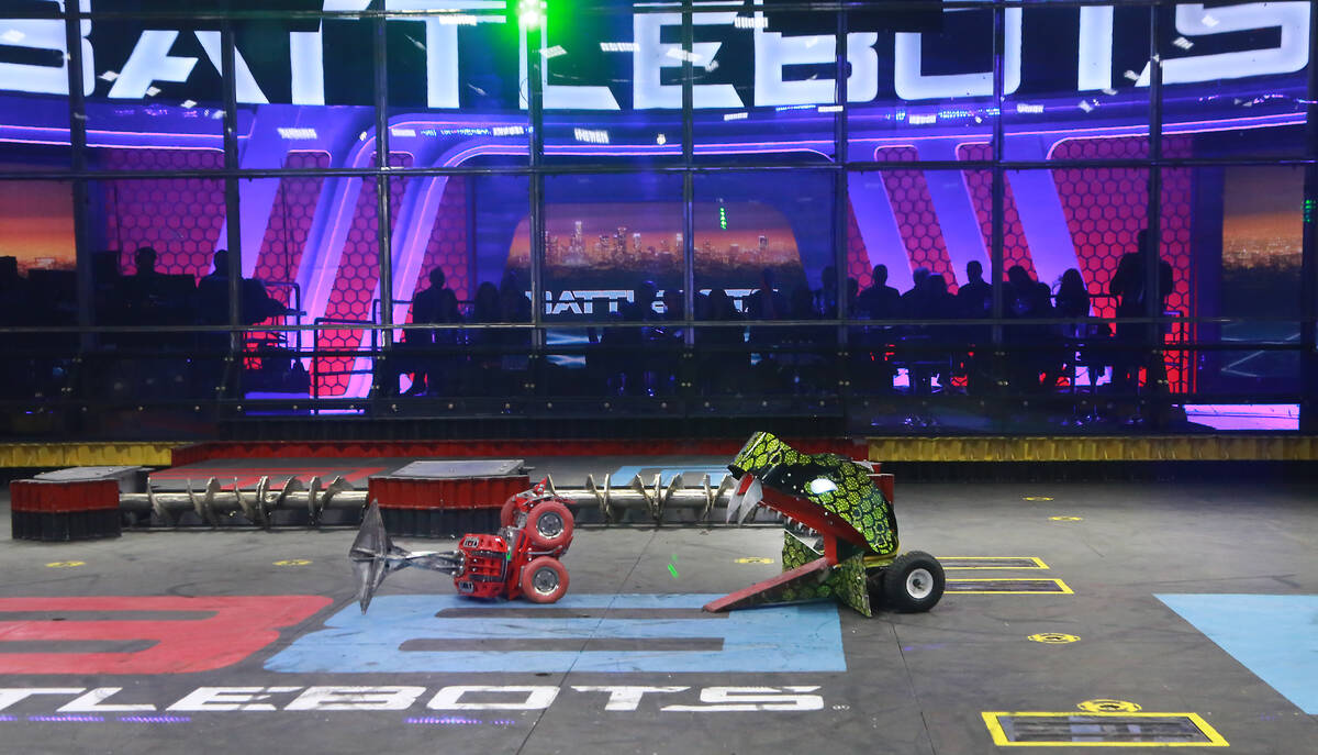 Bots fight to the death, or at least to a clear conclusion, at "BattleBots: Destruct-A-Thon," s ...