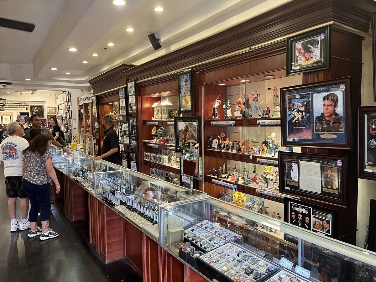 The Gold & Silver Pawn Shop at at 713 Las Vegas Blvd. South. (Justin Razavi/Las Vegas Review-Jo ...