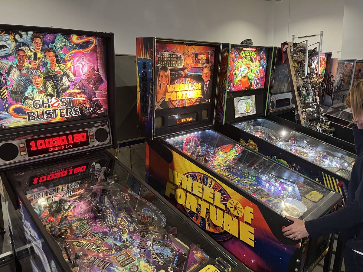 The Pinball Hall of Fame at 4925 Las Vegas Blvd. South. (Justin Razavi/Las Vegas Review-Journal)