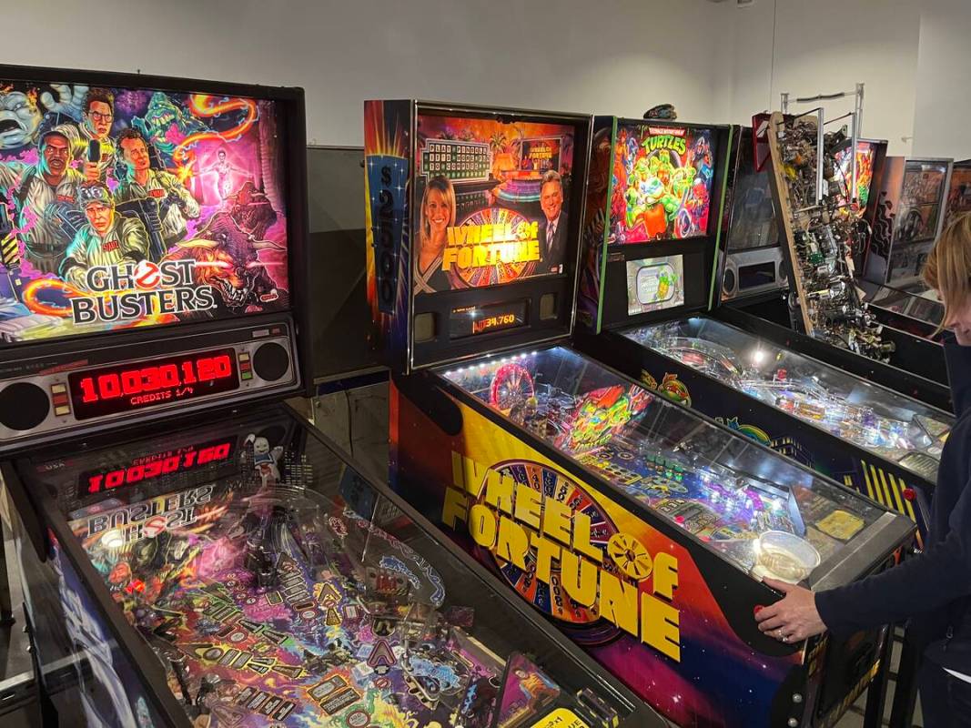 The Pinball Hall of Fame at 4925 Las Vegas Blvd. South. (Justin Razavi/Las Vegas Review-Journal)