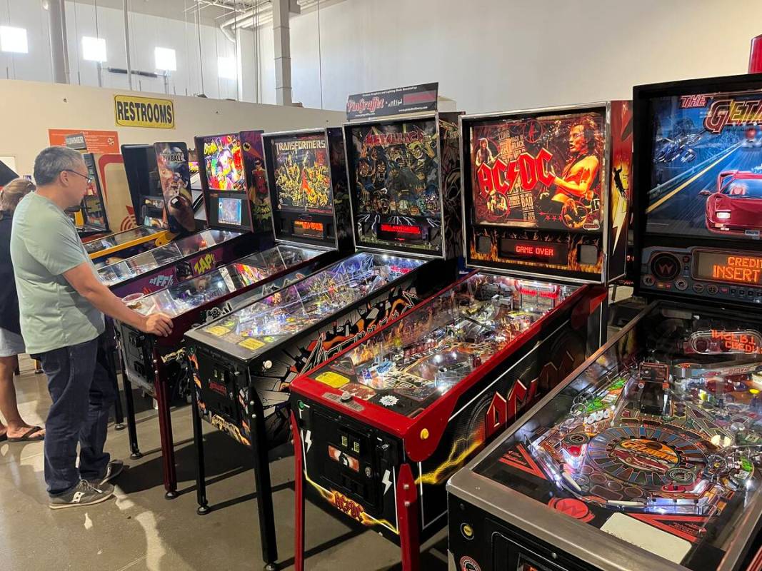 The Pinball Hall of Fame at 4925 Las Vegas Blvd. South. (Justin Razavi/Las Vegas Review-Journal)