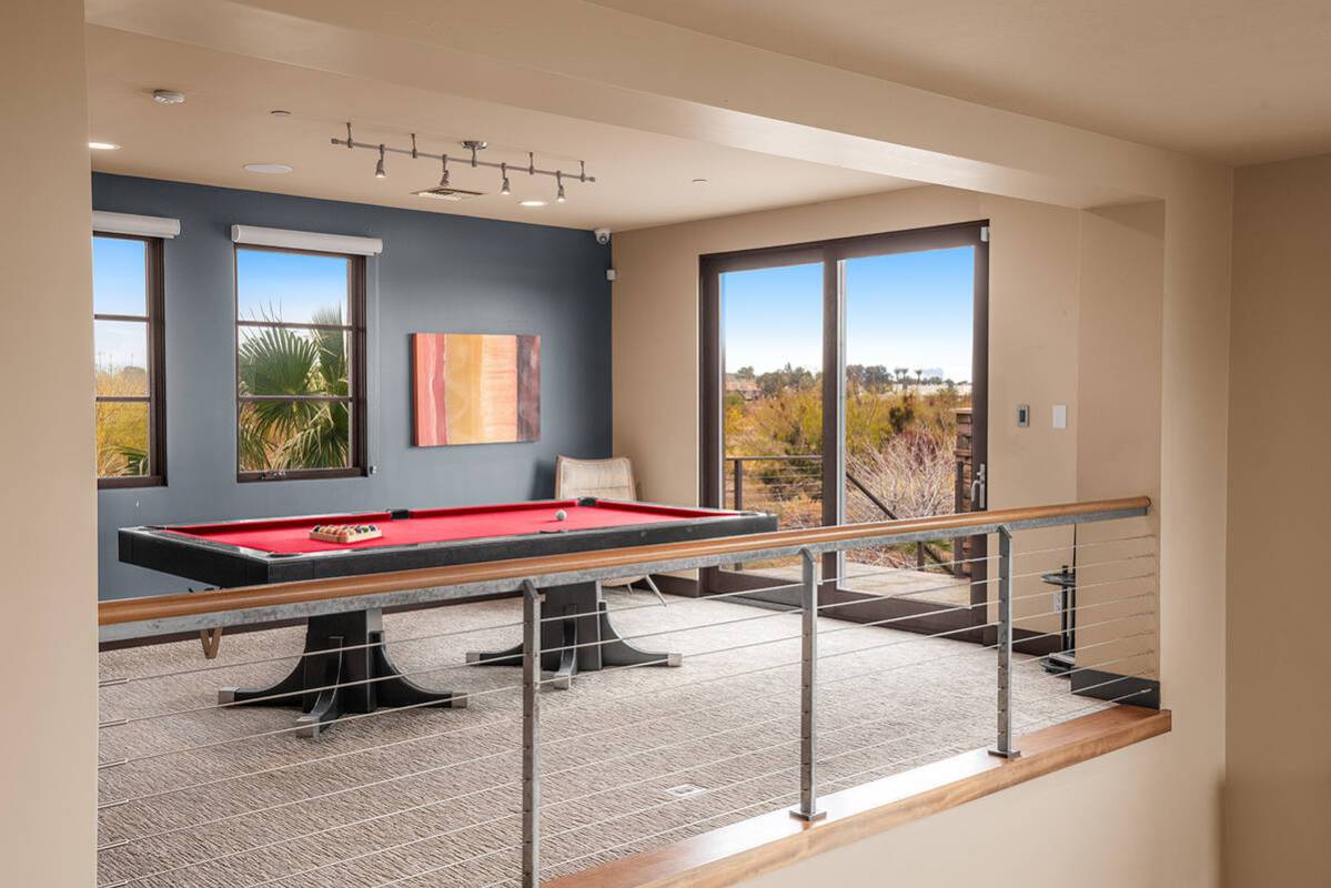 The game room. (Daniel Gutierrez, Red Luxury Marketing & Production Studios)