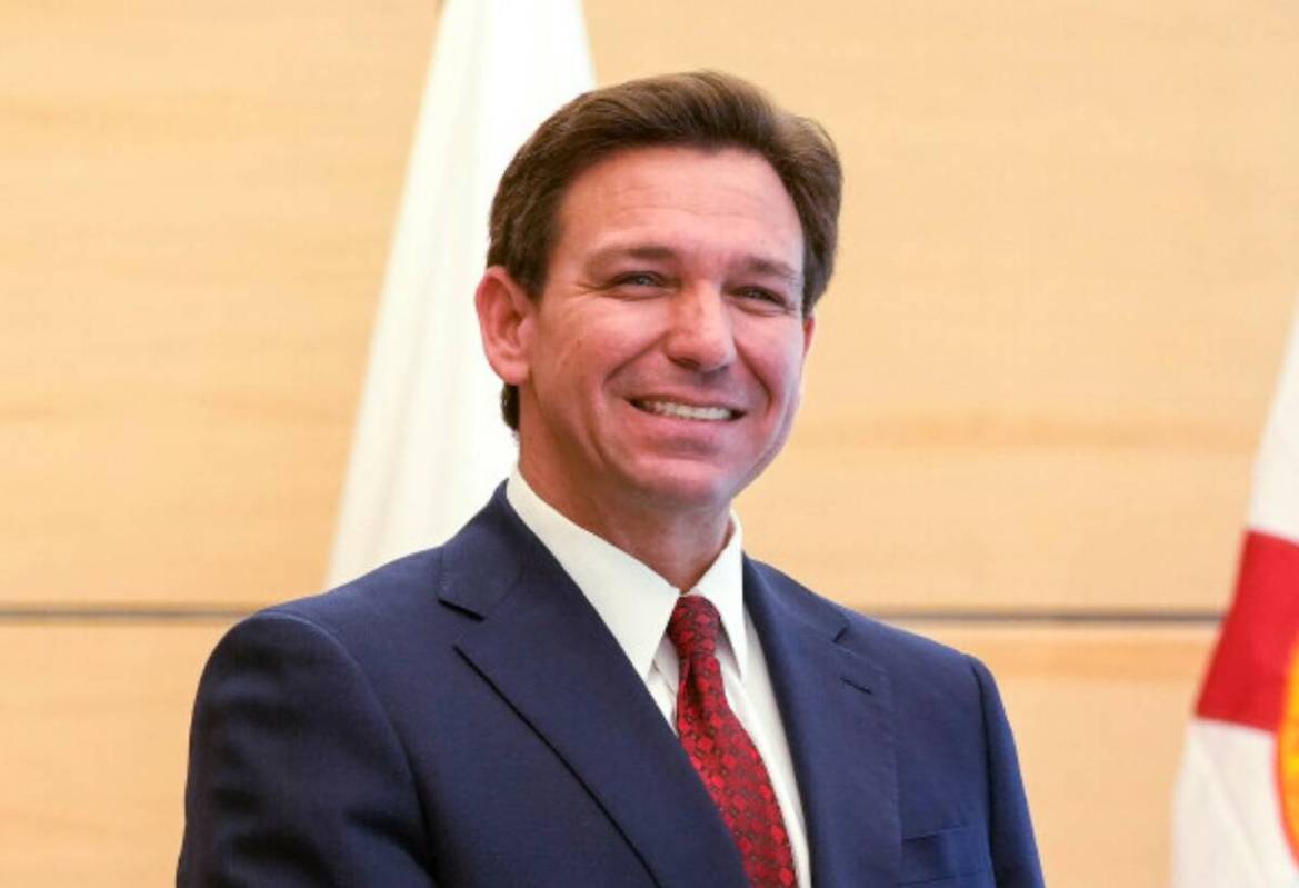 Florida Gov. Ron DeSantis, seen in Tokyo in April 2023. (Kimimasa Mayama/Pool Photo via AP)