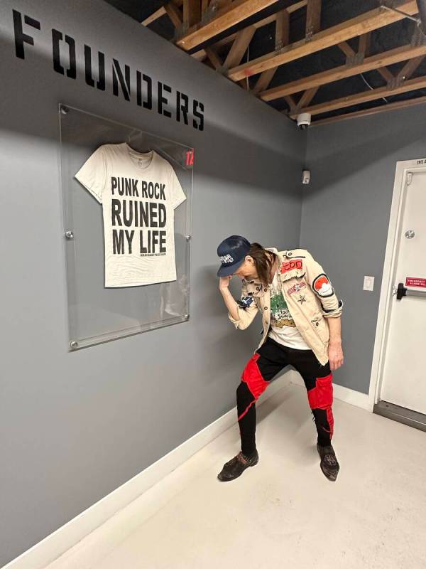 Eugene Hutz the punk band Gogol Bordello is shown at the Punk Rock Museum at 1422 Western Ave. ...