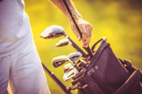 Gripping a golf club is a common problem for seniors with arthritis in their hands or those who ...