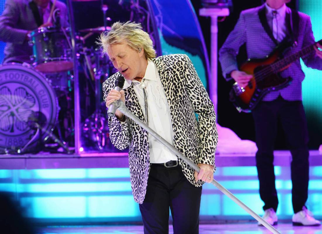 Rod Stewart on March 26, 2016. (Denise Truscello)