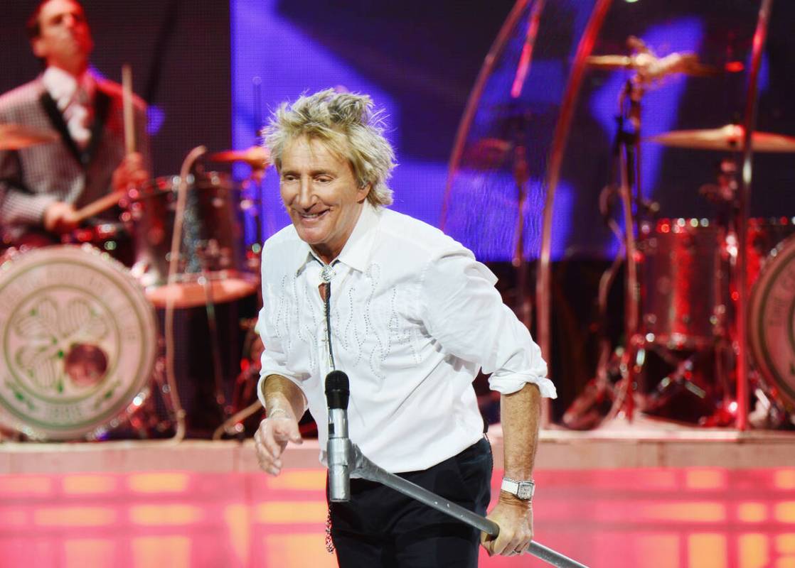 Rod Stewart on March 26, 2016. (Denise Truscello)