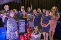 The Clark County School District’s “Teacher of the Year” Demeasa Heard fro ...