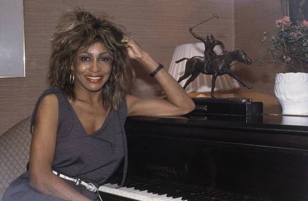 Singer Tina Turner shown in January 1984 in London. (AP Photo)