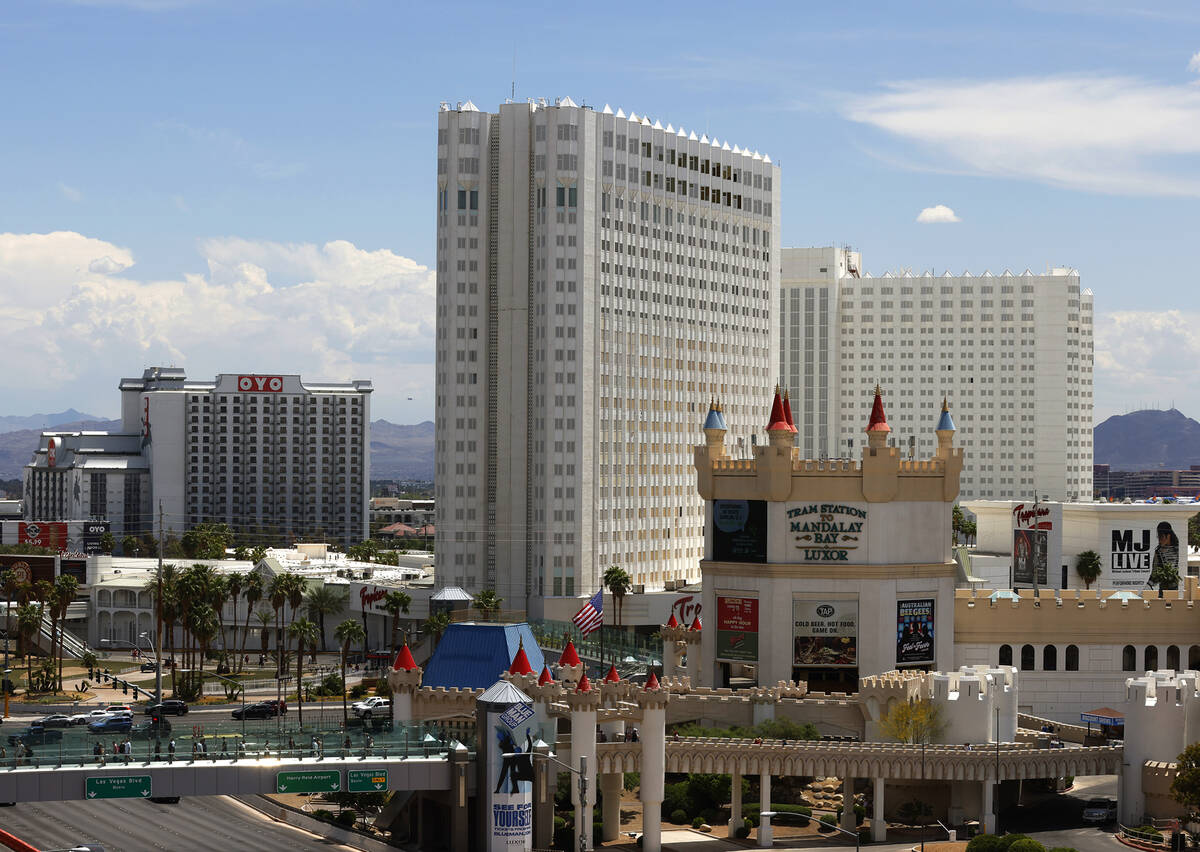 The Tropicana hotel-casino site where the Oakland Athletics are planing to build a new ballpark ...