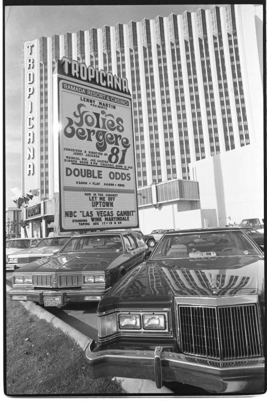 Images are of the Tropicana Hotel and Casino, included in the shots is the Tropicana sign, whic ...