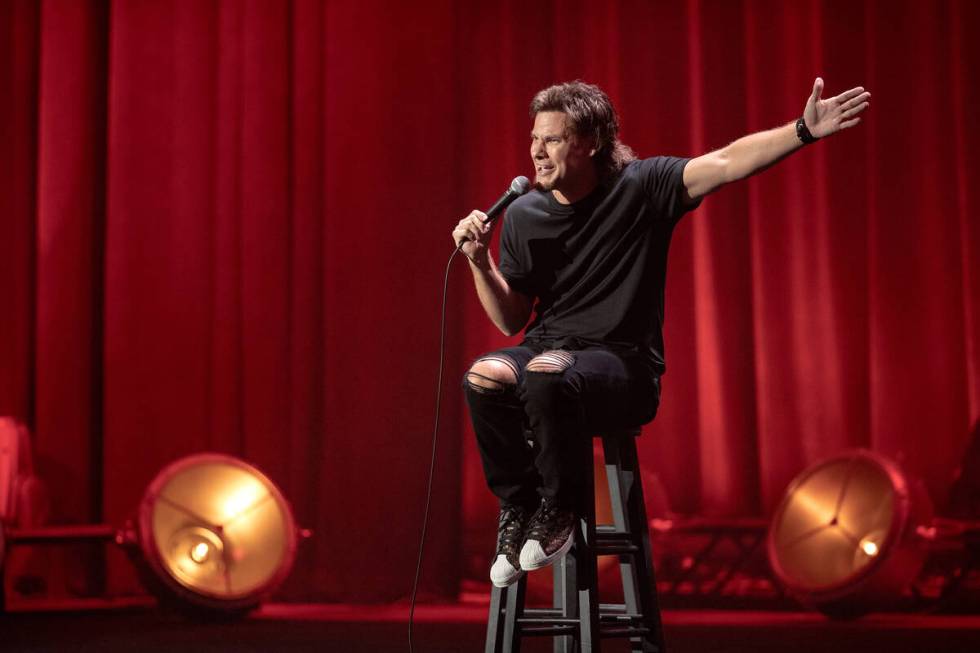 Theo Von in a scene from his Netflix comedy special "Regular People." (Brett Carlsen)