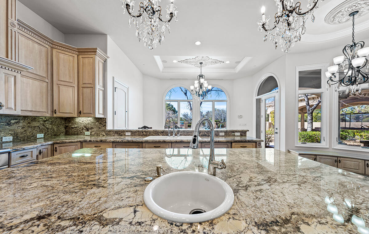 Kitchen island. (Berkshire Hathaway Home Services)