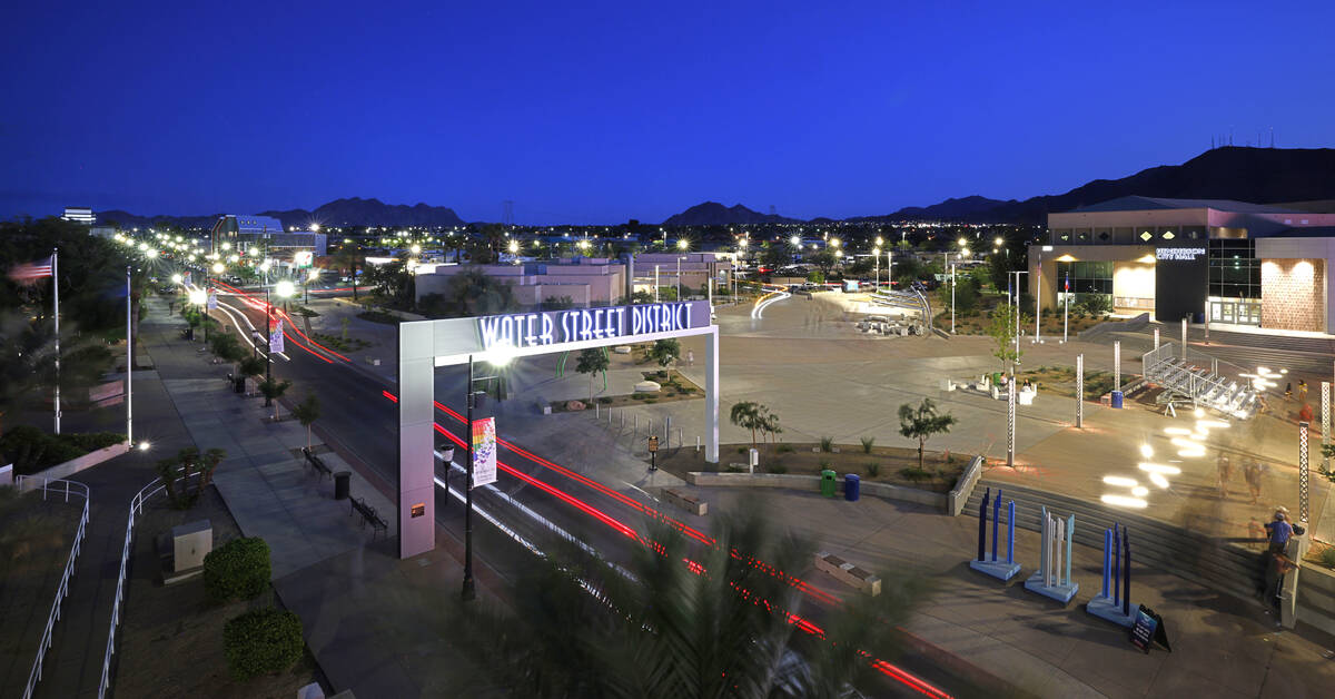 Water Street District is seen, Thursday, June 8, 2023, in Henderson. (Chitose Suzuki/Las Vegas ...